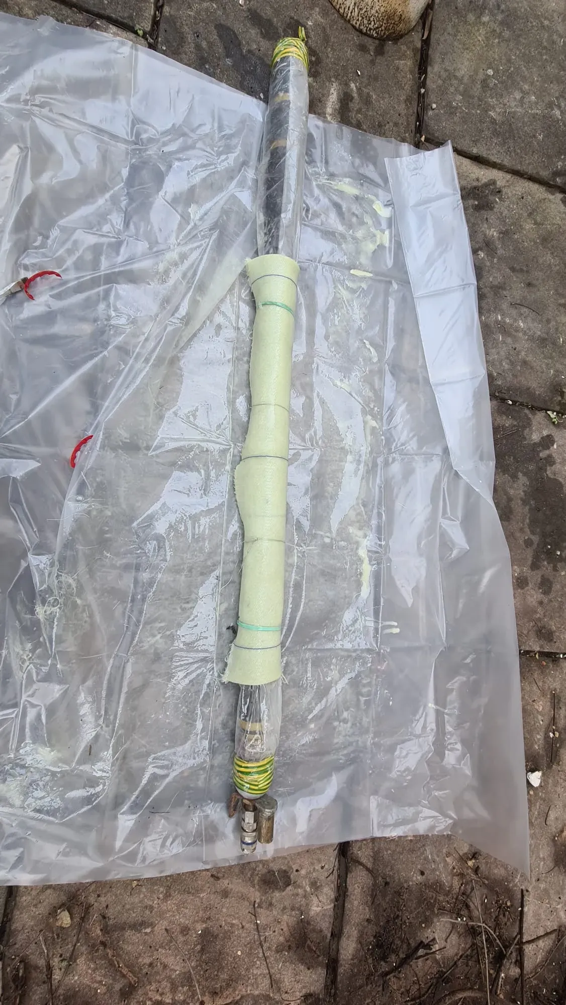Resin liner for no-dig drain relining services in Ipswich, Suffolk by Eco Drain Solutions Ltd.
